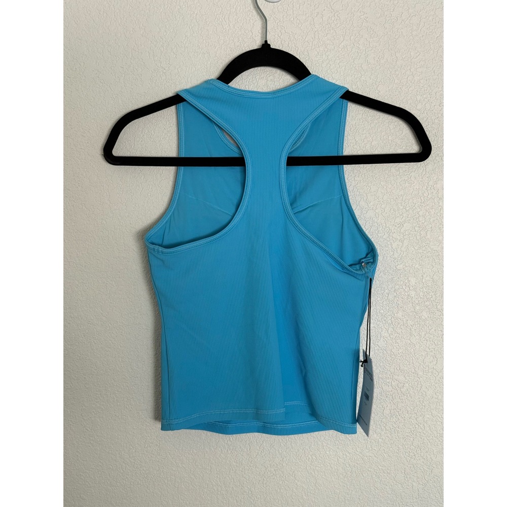 Born Primitive Perfect Ribbed Tank Aquarius Blue Racerback Small - Picture 2 of 6